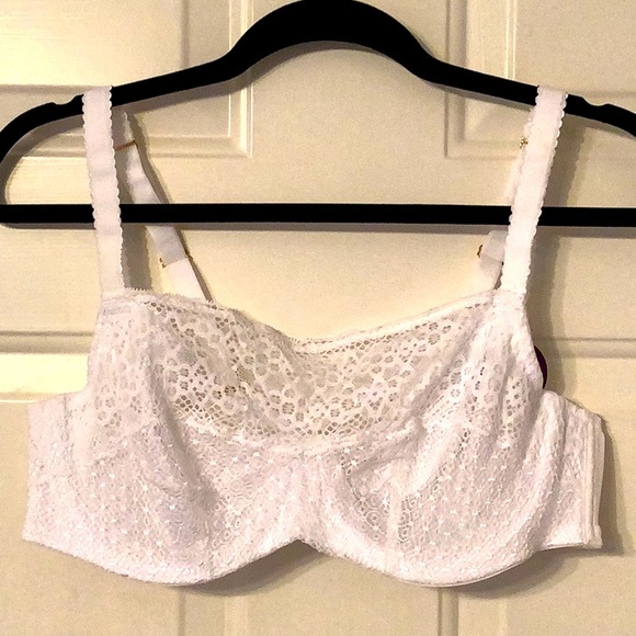 Lane Bryant Other - NWT Lane Bryant Cacique Seriously Sexy white lace bra, size 40C.
